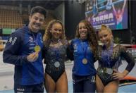 Flávia Saraiva e Rebeca Andrade brilham e garantem dobradinha no Mundial de Ginástica