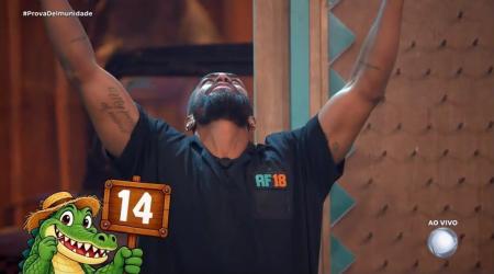 Rikardo foi o primeiro a ganhar a imunidade