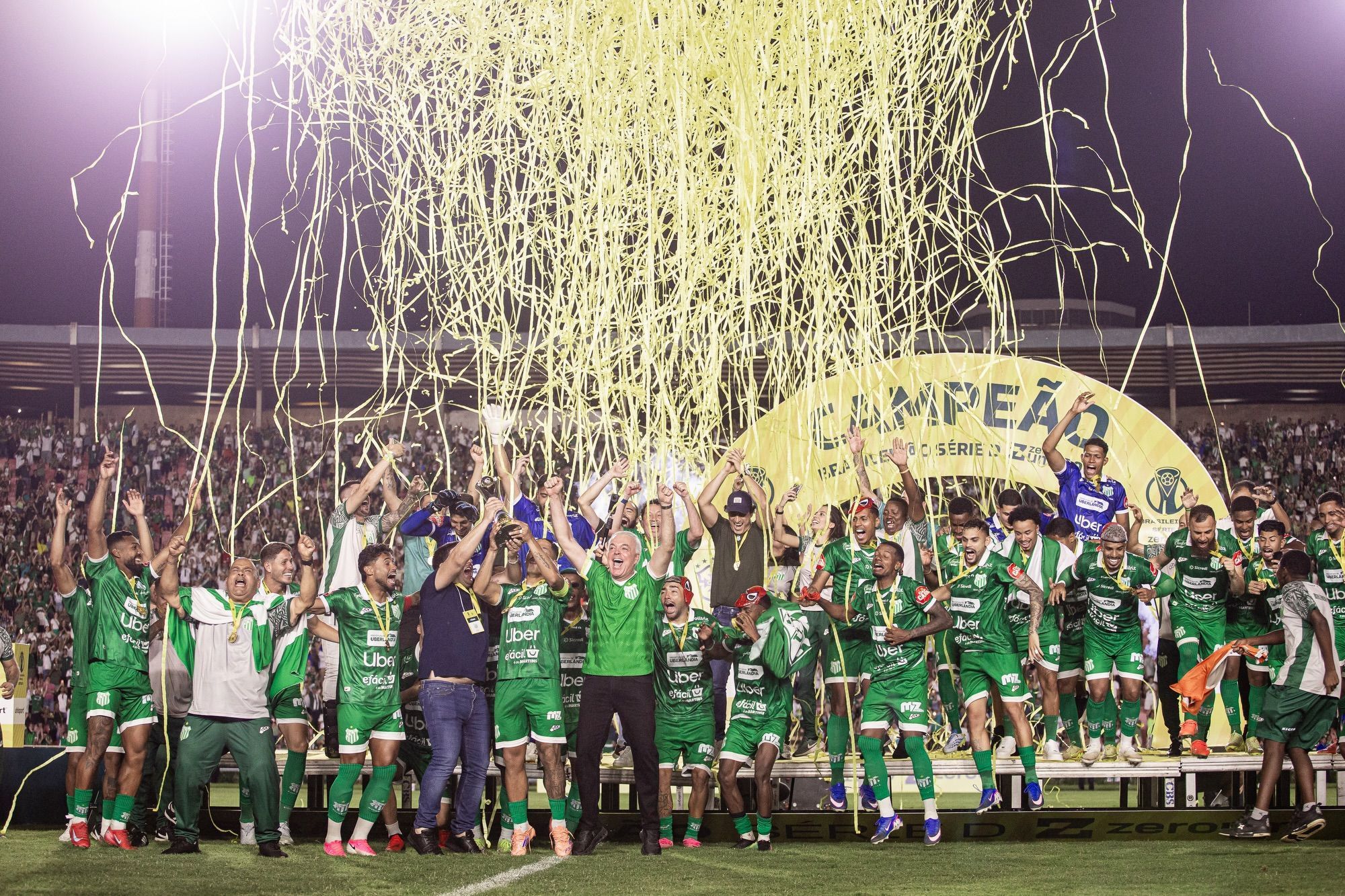 Campeão! Veja números da campanha histórica do Uberlândia na Série D de 2026