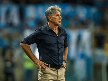 Renato Gaúcho no comando do Grêmio em 2024
