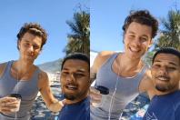 Shawn Mendes banca curso de inglês para vendedor ambulante do Rio de Janeiro