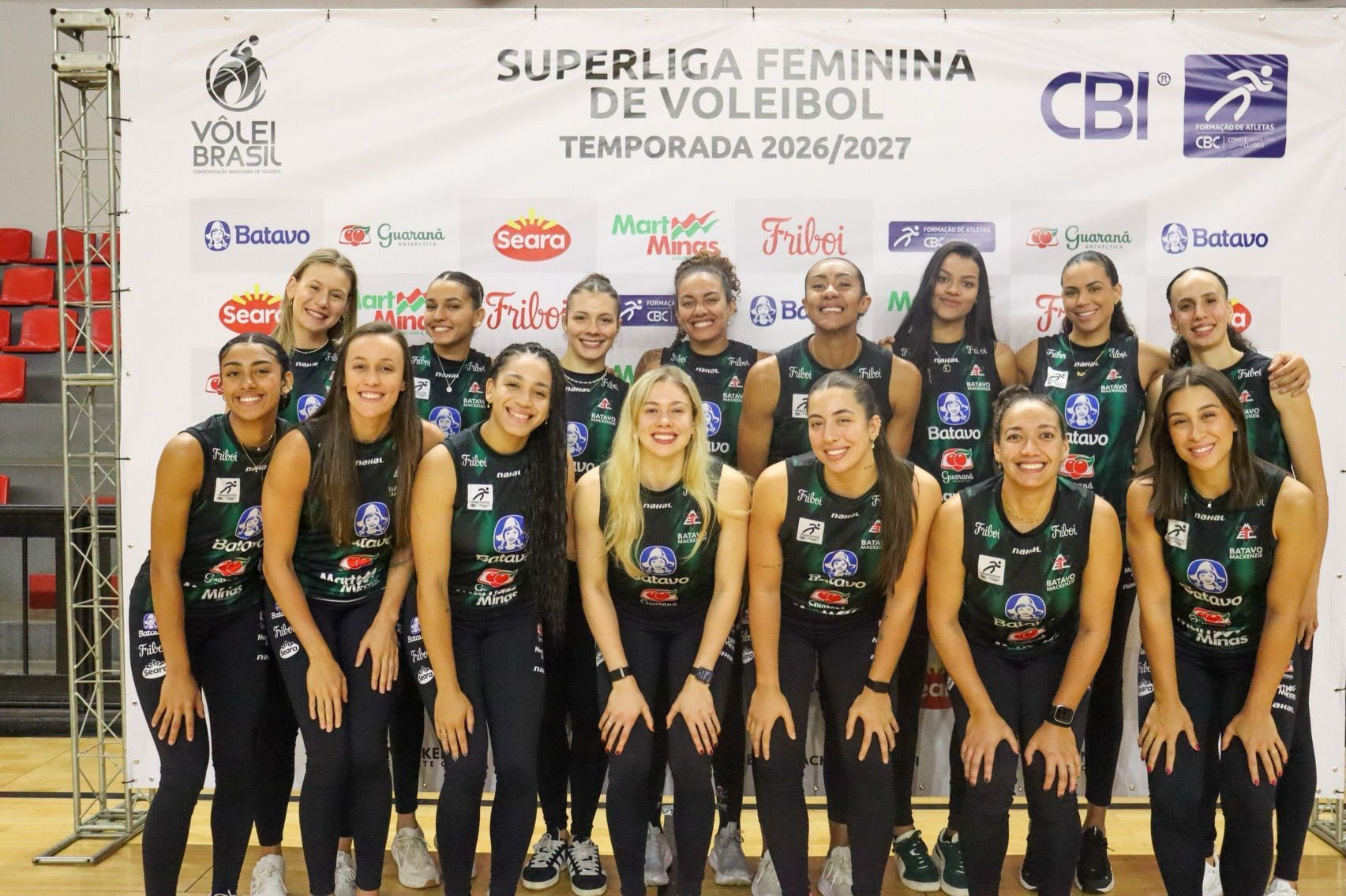 Cazé TV transmitirá torneio de vôlei feminino com presença de time mineiro