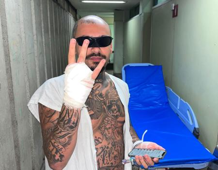Streamer perdeu dedo ao tentar pular grade no Rock in Rio