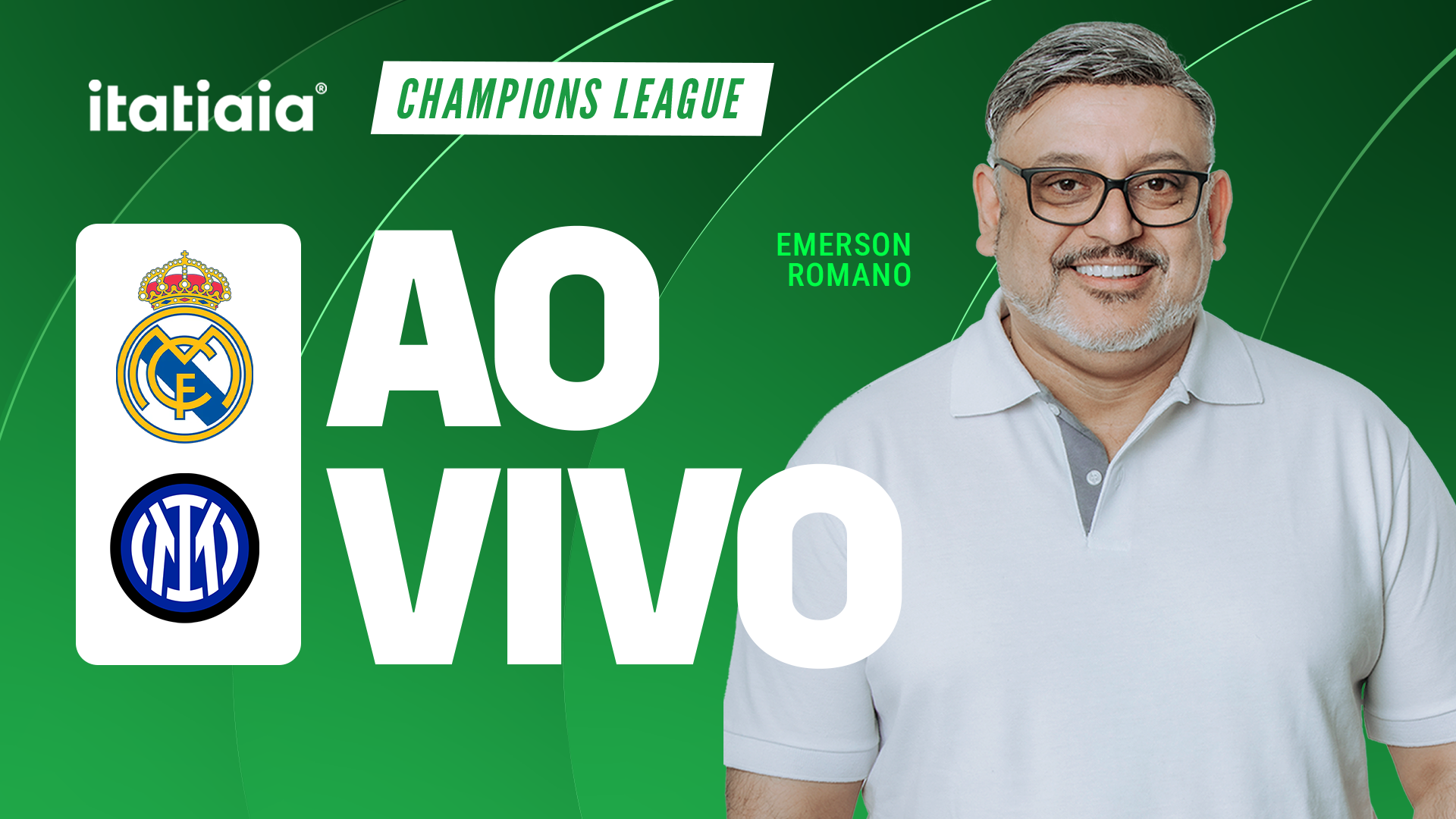 Real Madrid x Inter de Milão: assista, ao vivo, à transmissão da Itatiaia