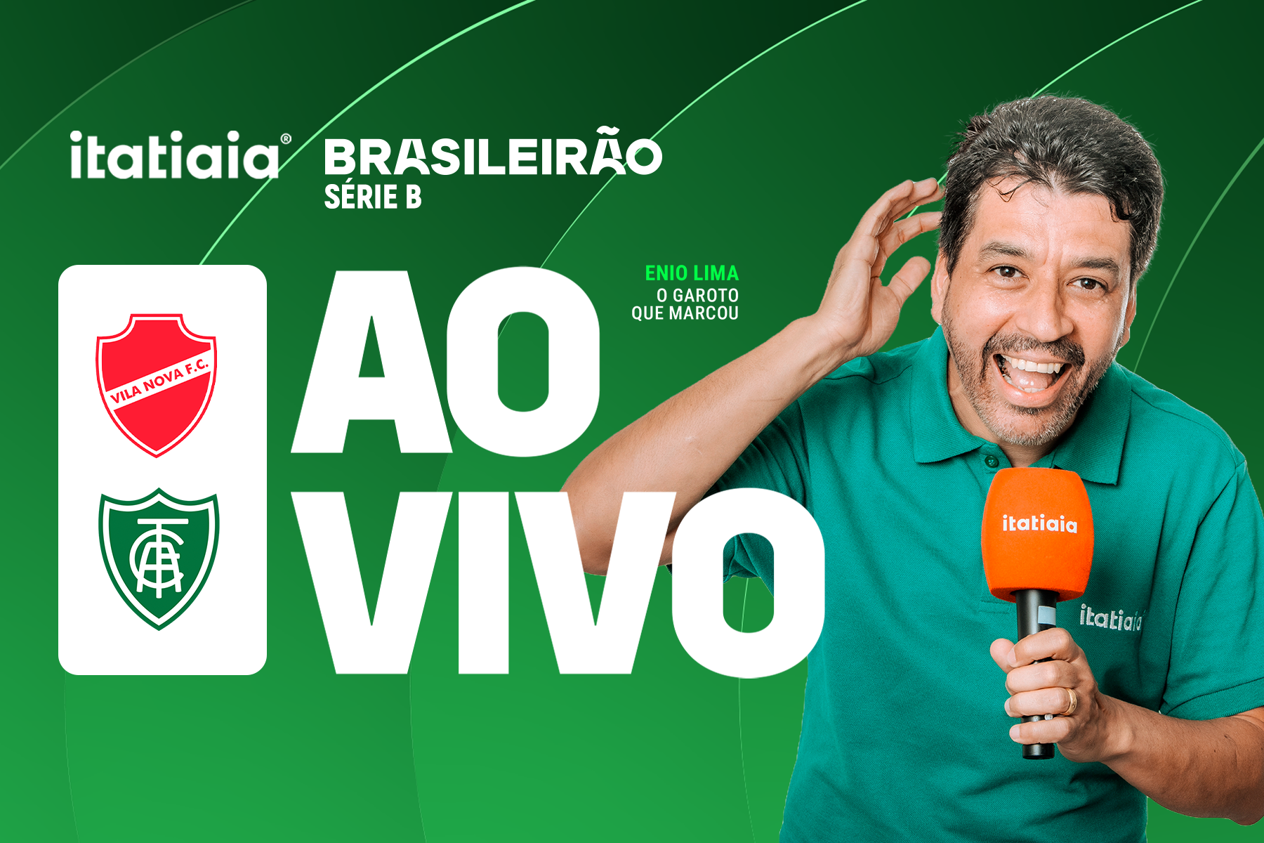 Vila Nova-GO x América: assista, ao vivo, à transmissão da Itatiaia