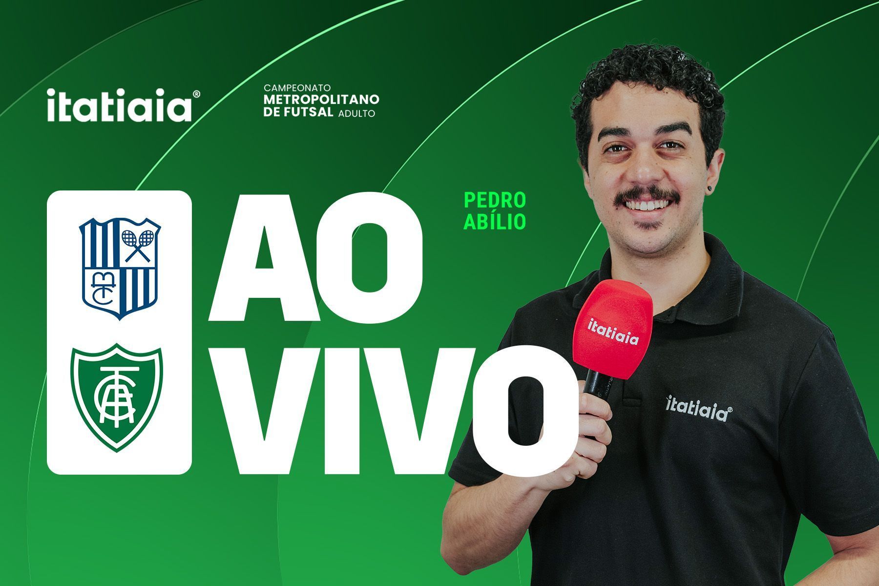 Minas x América: assista, ao vivo, à transmissão do Metropolitano de Futsal na Itatiaia