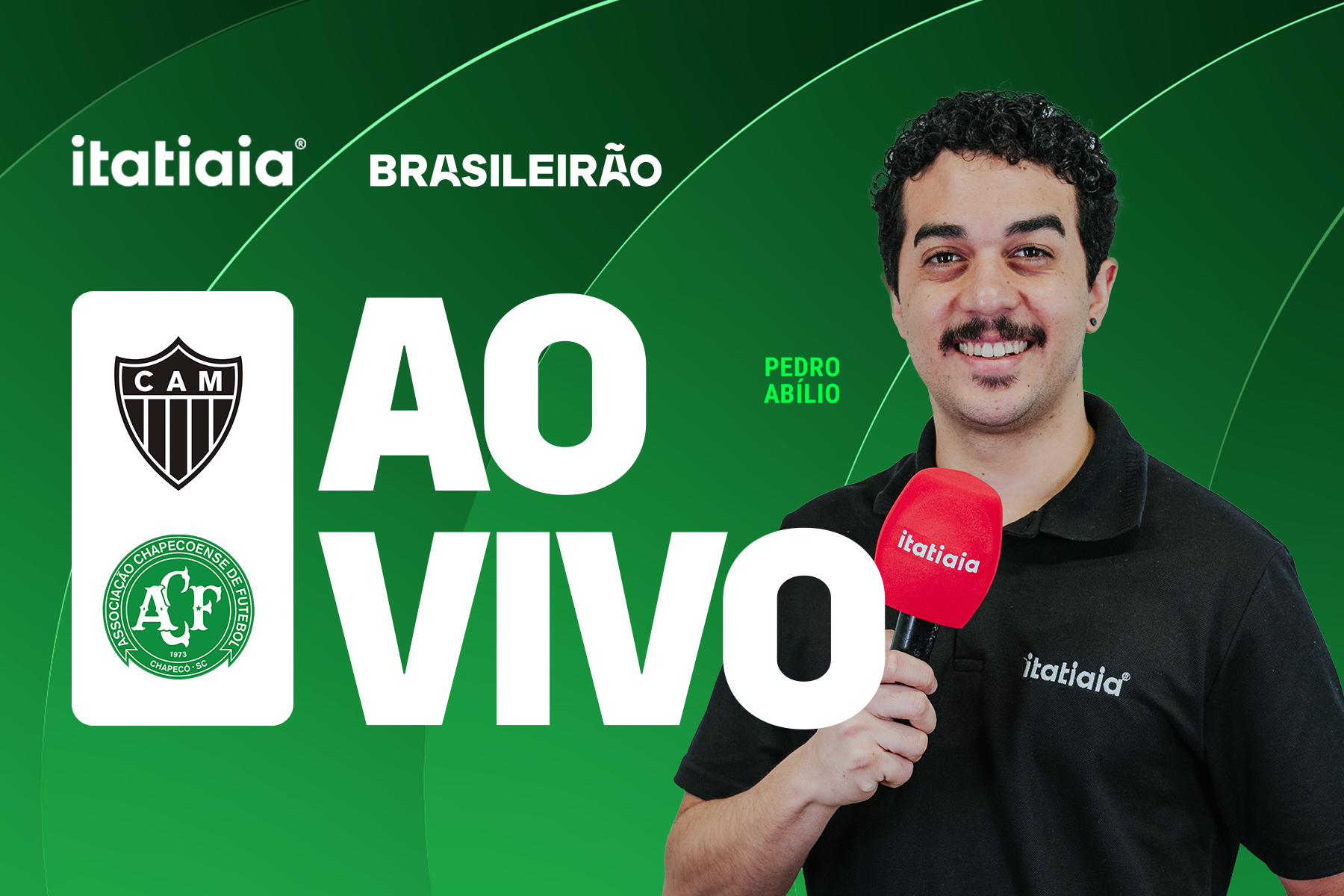 Atlético x Chapecoense: assista, ao vivo, à transmissão da Itatiaia