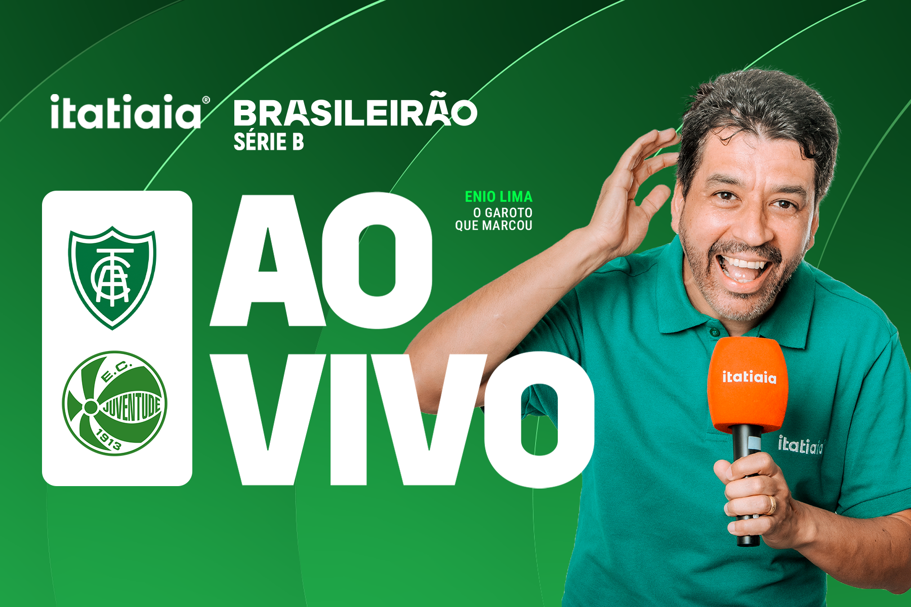 América x Juventude: assista, ao vivo, à transmissão da Itatiaia