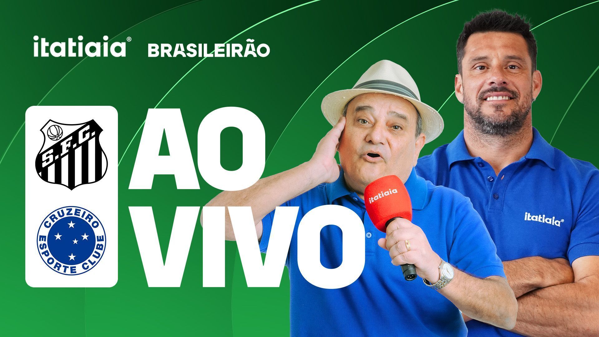Santos x Cruzeiro: assista, ao vivo, à transmissão da Itatiaia