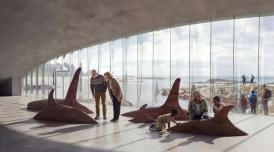 Museu The Whale terá exposições sobre baleias, além de espaços voltados à arte, à ciência e à contemplação