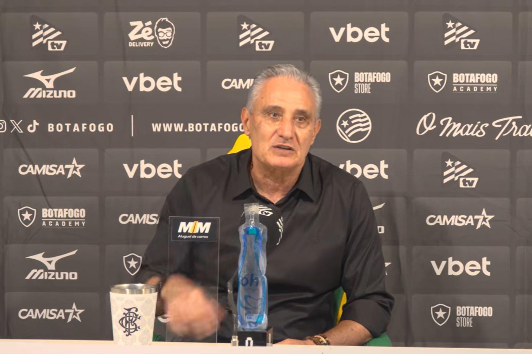Tite aponta desgaste como fator para derrota do Botafogo: ‘Não é desculpa’