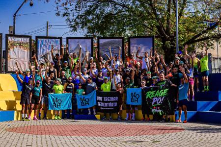 Treino aberto em Santa Luzia