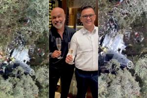 Vídeo: helicóptero que levava cantor Rick é encontrado destruído; 5 morreram