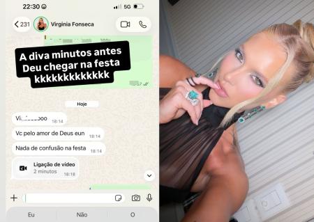 Virginia Fonseca tentou evitar confusão em sua festa