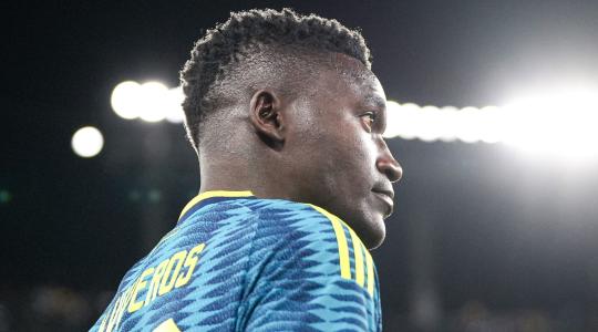 Kevin Viveros pela Seleção Colombiana • Divulgação/Colombia