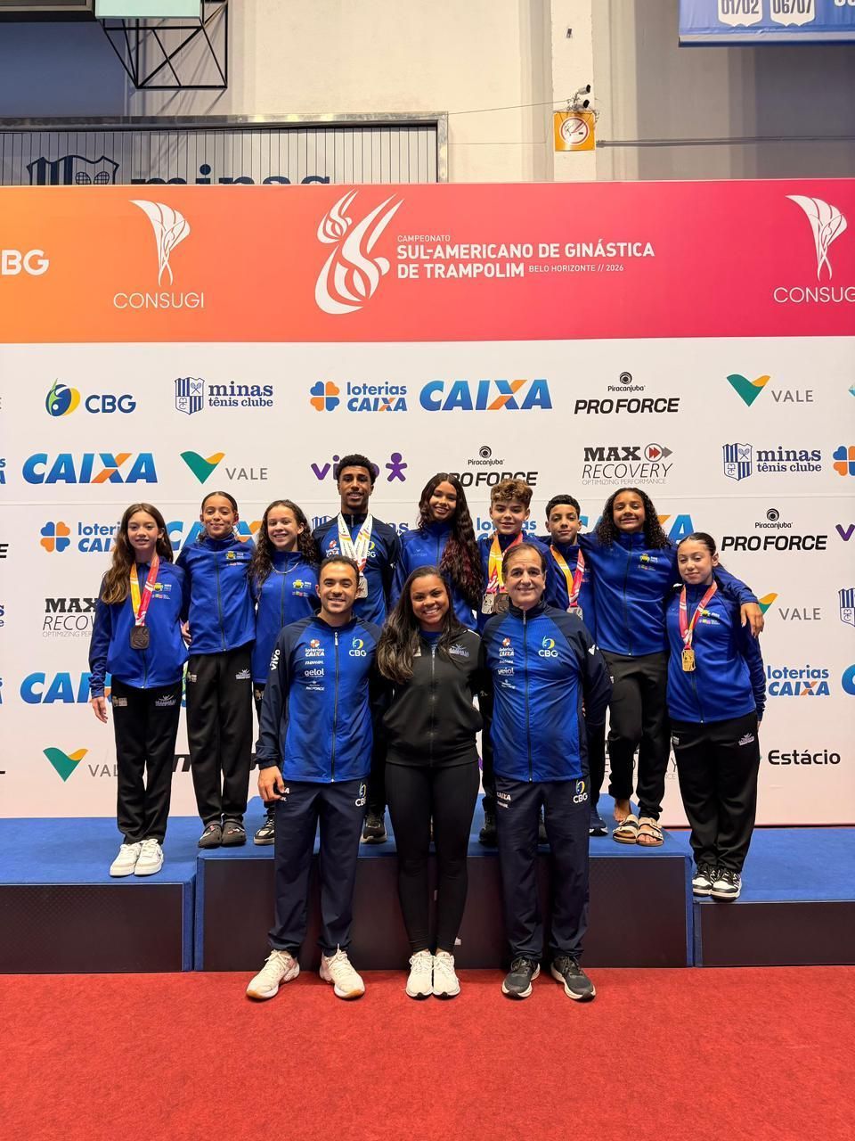 Sete atletas do Instituto Trampolim são selecionados para competição mundial na China