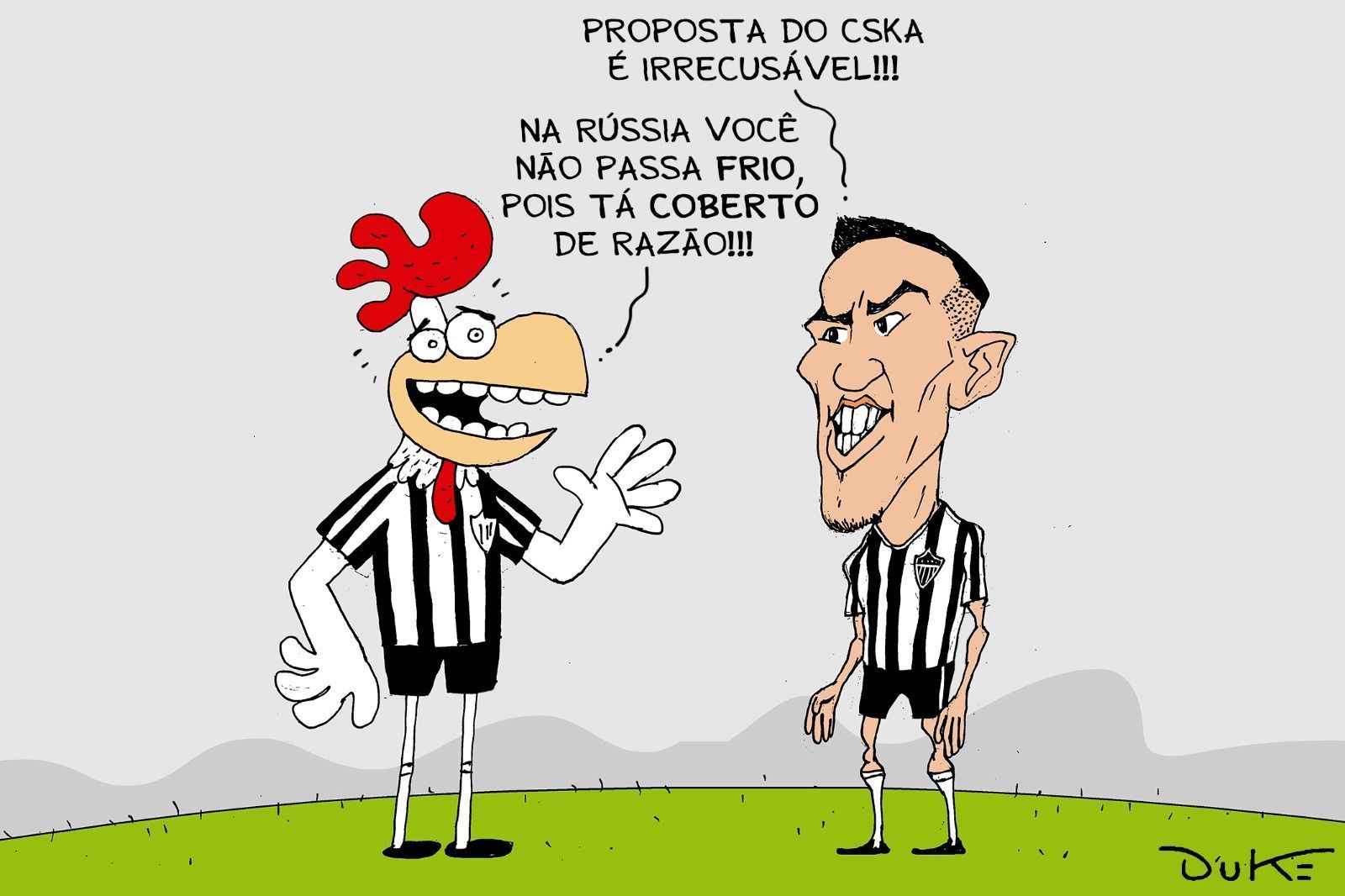 Charge do Duke | O interesse da Rússia por Cuello, do Atlético