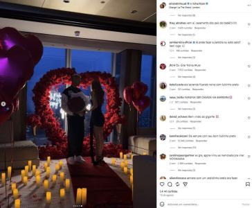 Torcidas de Atlético e Vasco ‘invadem’ perfil de Richarlison em disputa pelo atacante • Reprodução/Instagram