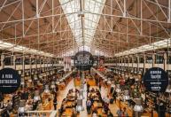 Área abandonada vira mercado gastronômico no Conjunto Nacional, na Paulista