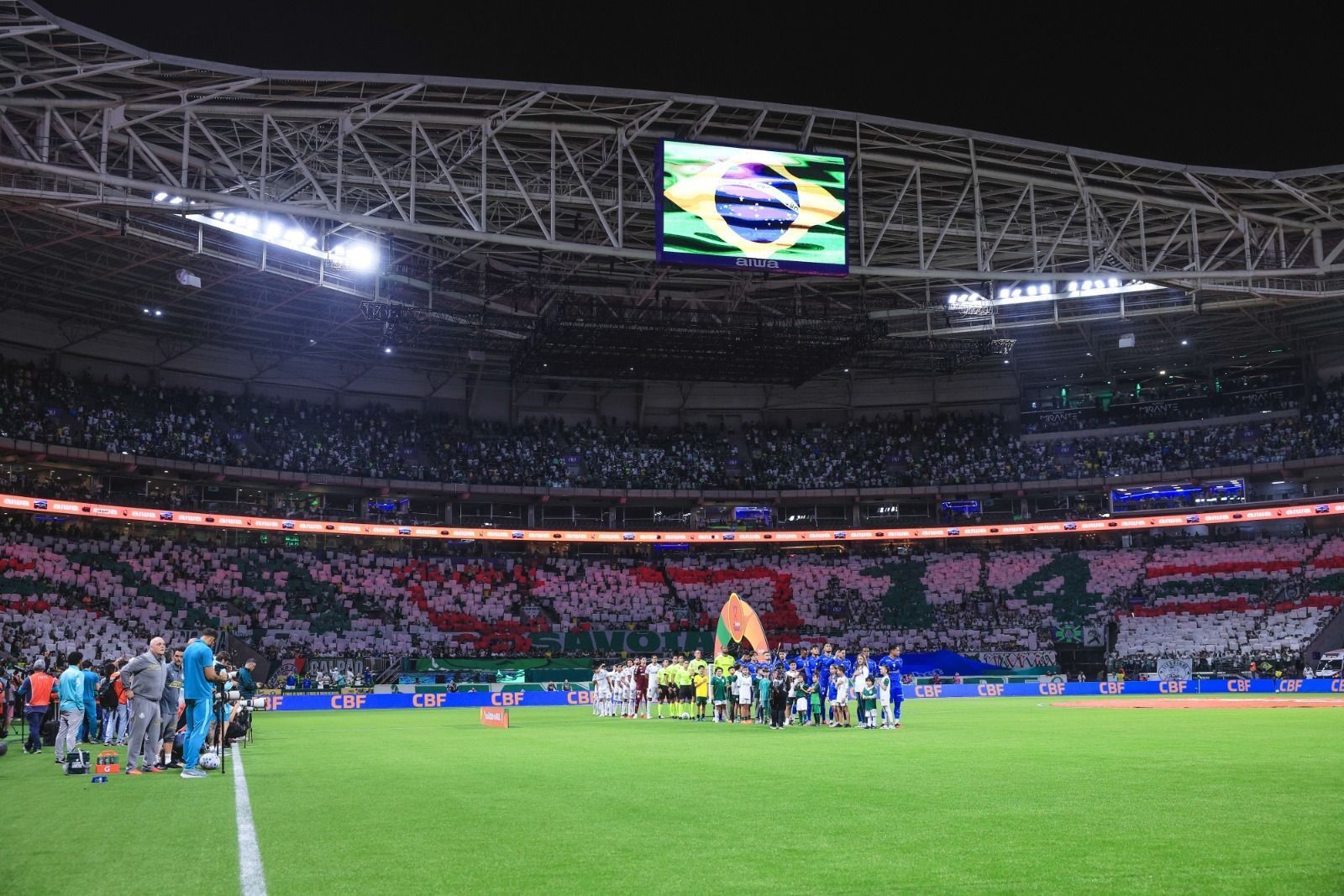 Estádio do Palmeiras tem megaoperação para ficar com capacidade máxima de público