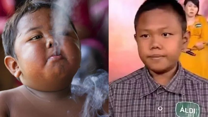 Menino que fumava 40 cigarros por dia aos 2 anos cresceu: veja como está hoje Ardi Rizal