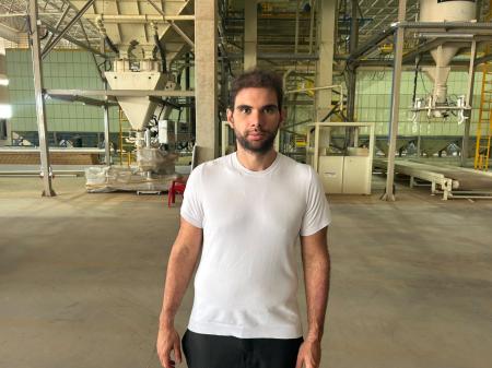 Mateus Nogueira Paiva, diretor de Café do grupo Porto Seco, em Varginha • Fabiano Frade/Itatiaia