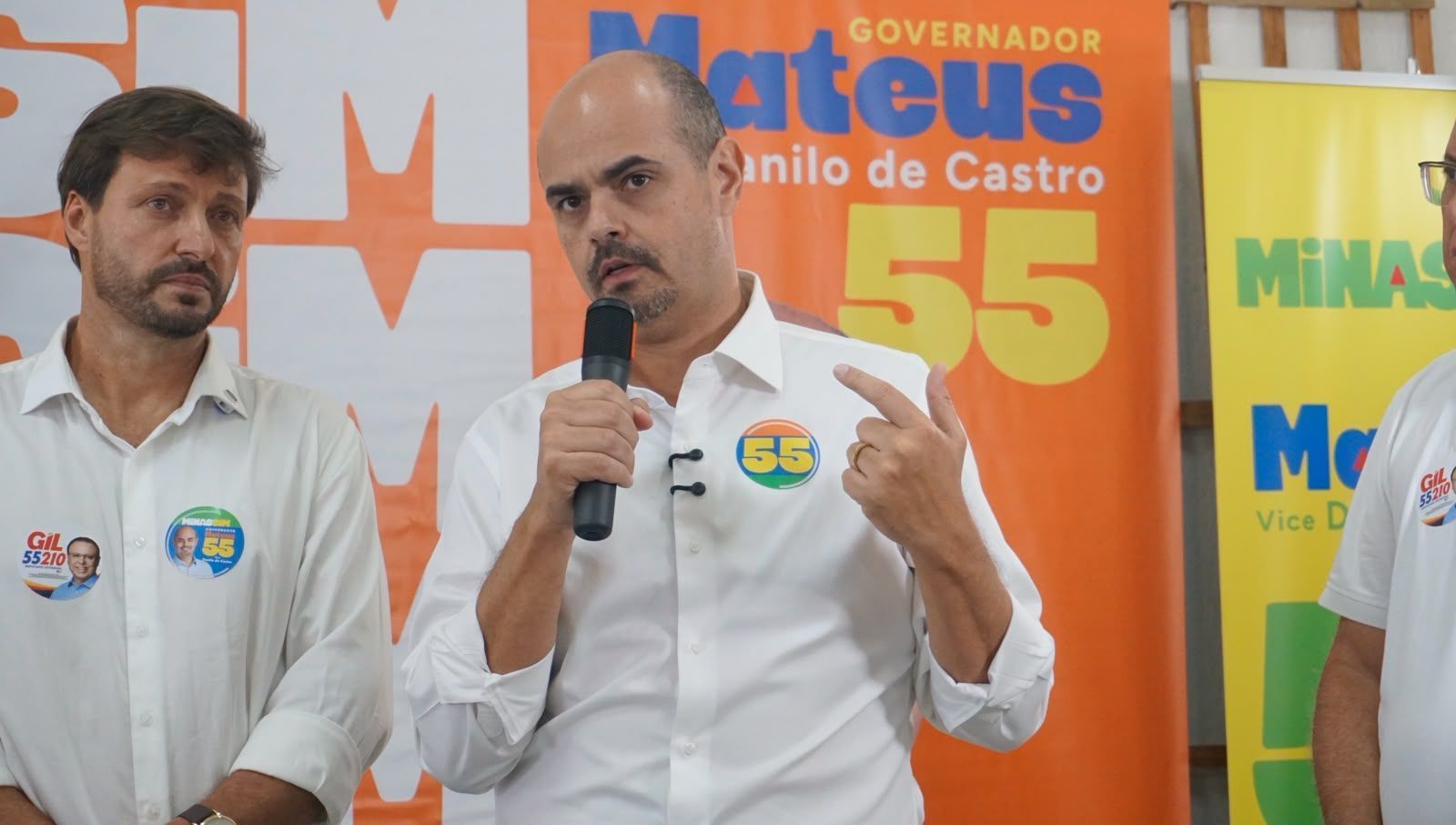 Confira a agenda de campanha de Mateus Simões neste domingo (13)