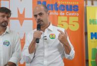 Confira a agenda de campanha de Mateus Simões neste domingo (13)