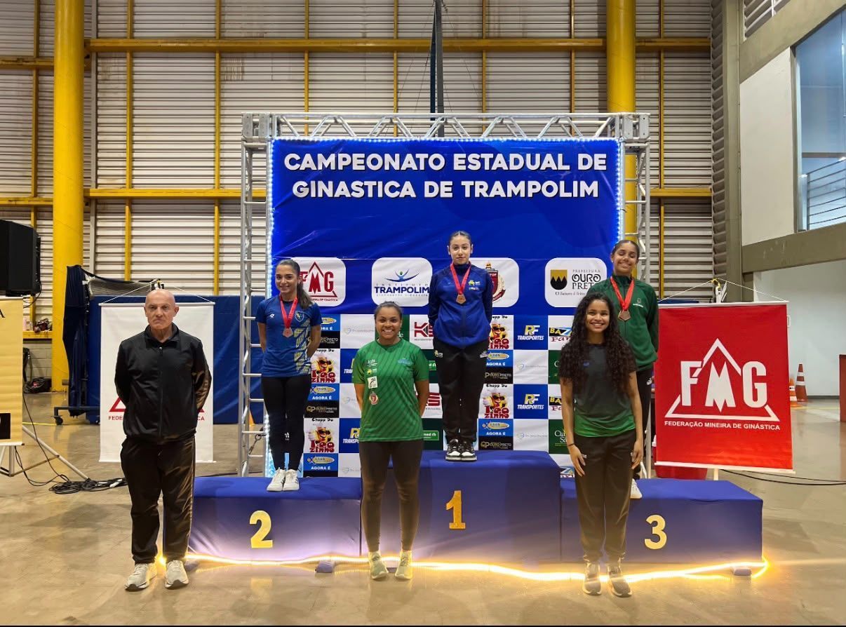 Instituto Trampolim é campeão geral do Campeonato Estadual realizado em Ouro Preto