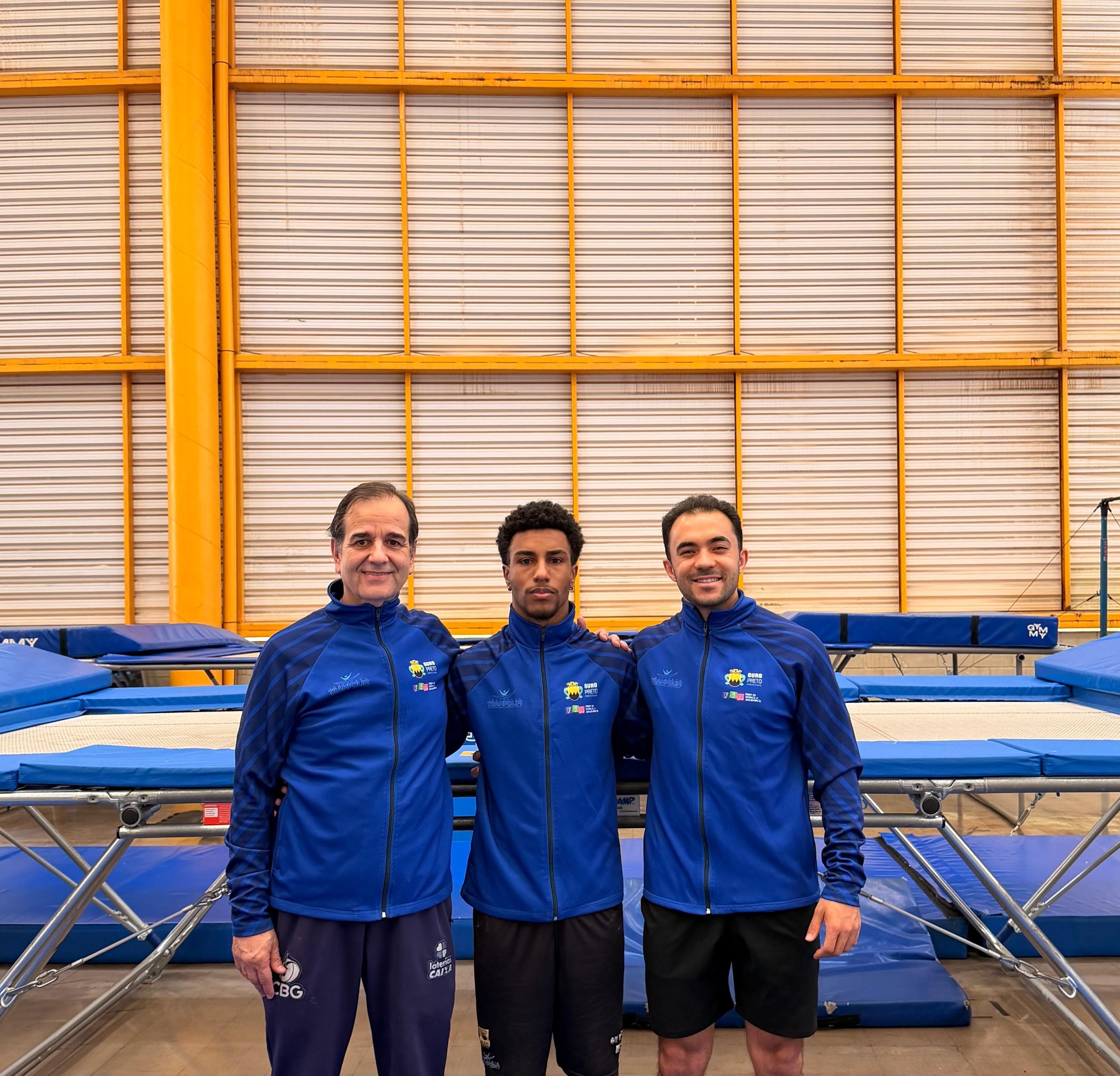 Atleta de Ouro Preto é convocado para Seleção Brasileira de Ginástica de Trampolim