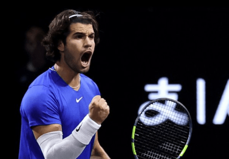 Carlos Alcaraz na Laver Cup 2026