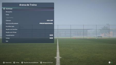 Arena de Treino do modo carreira do EA FC 27 • João Pedro Andrada/Itatiaia
