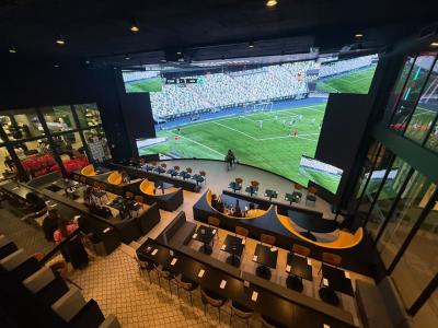Bar da Massa, localizado na Sede do Atlético, em Lourdes