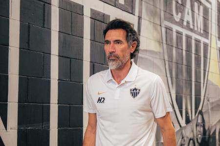 Barba Domínguez, treinador do Atlético