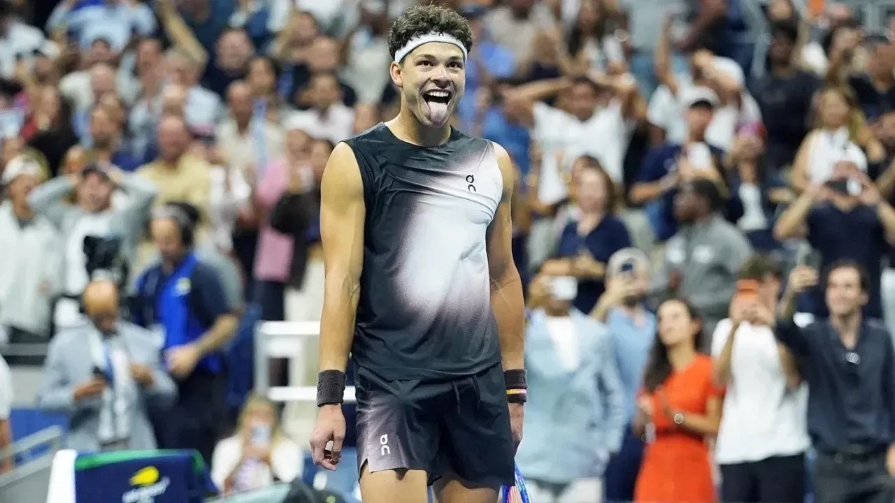 US Open: conheça Ben Shelton, algoz de Fonseca que bateu Alcaraz e busca 1º Slam