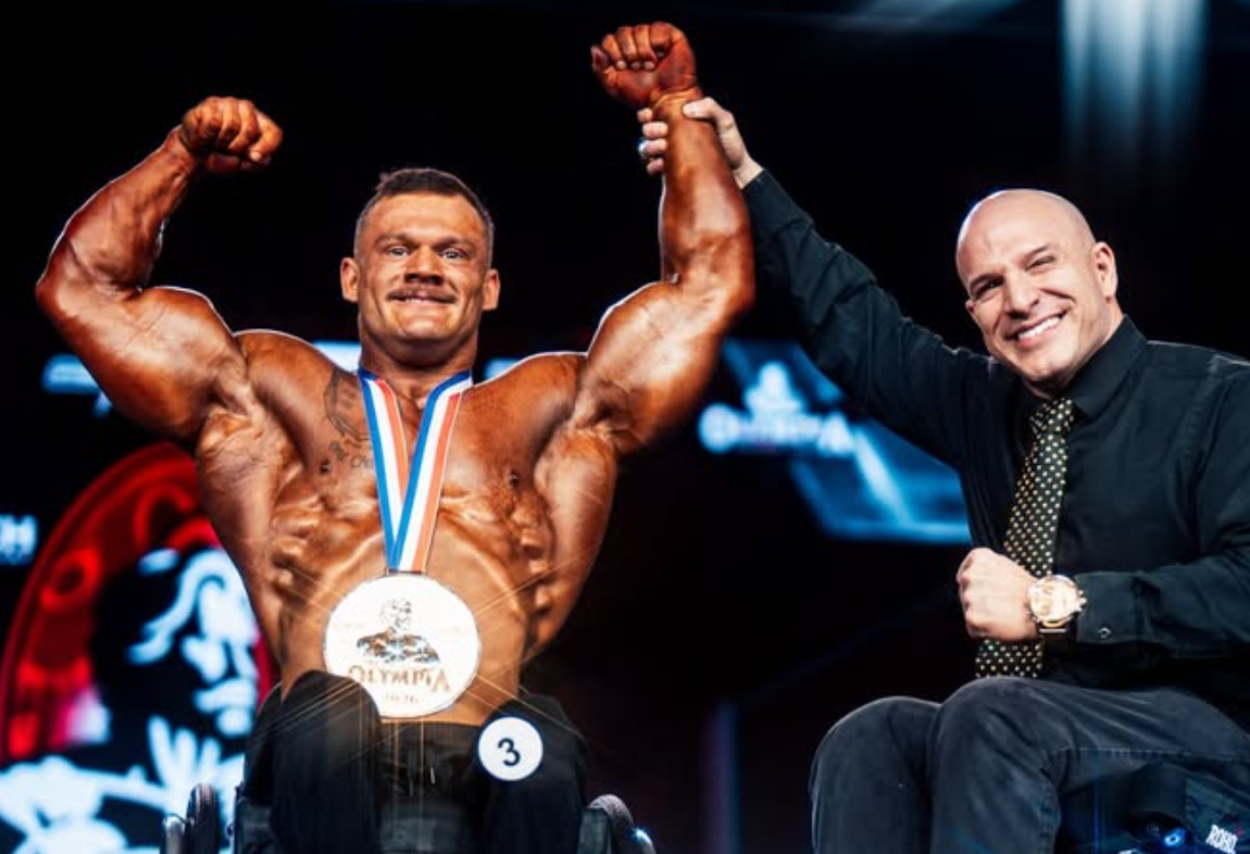 Fisiculturista australiano vence categoria Wheelchair no Mr. Olympia