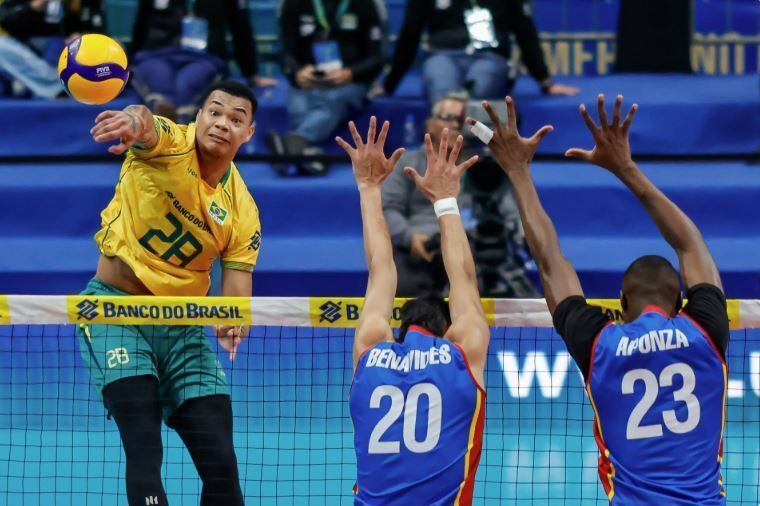 Todos os jogos deste domingo (20) pelo Sul-Americano Masculino de Vôlei