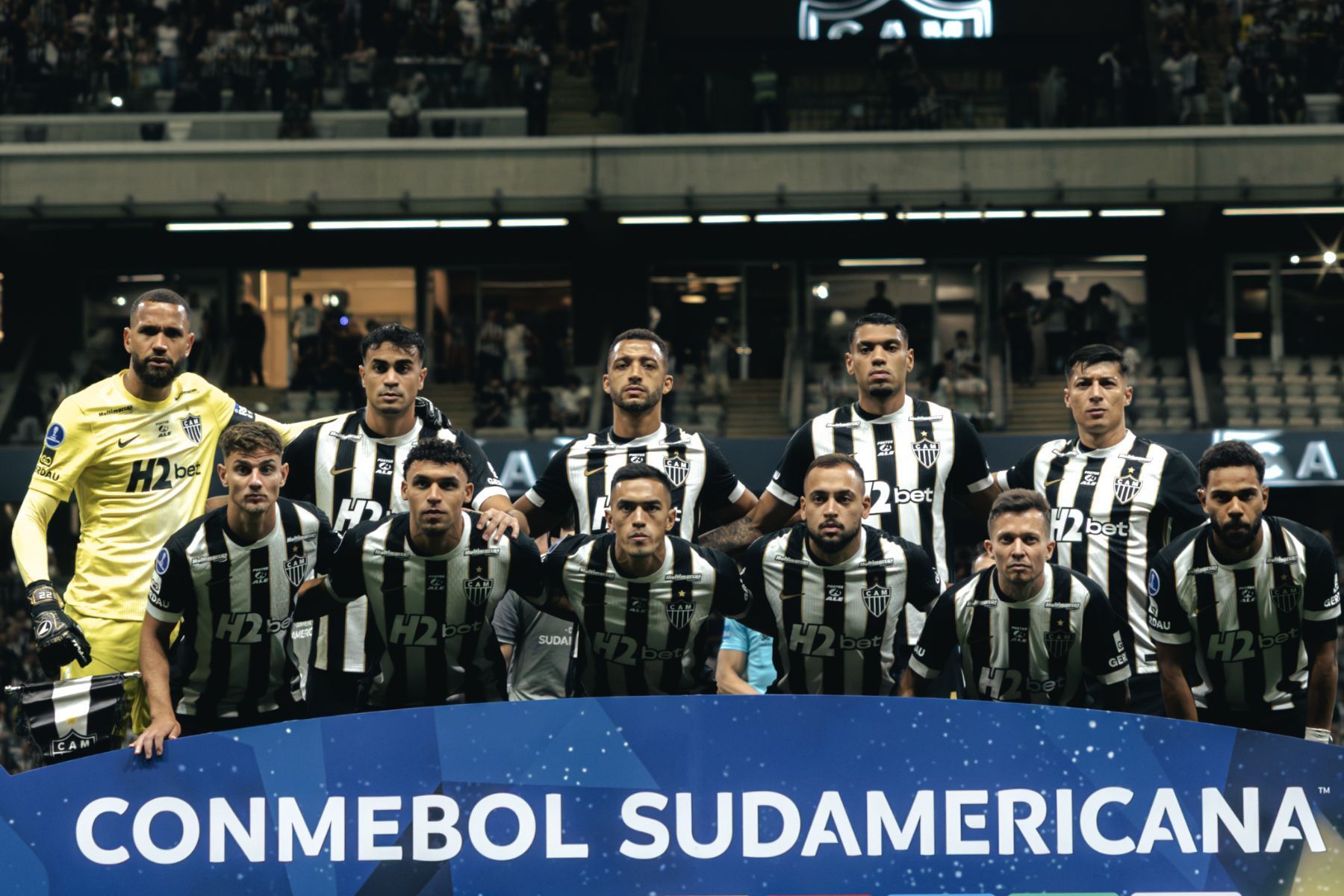 Atlético tem mudança de uniforme para primeiro duelo com Santos na Sul-Americana