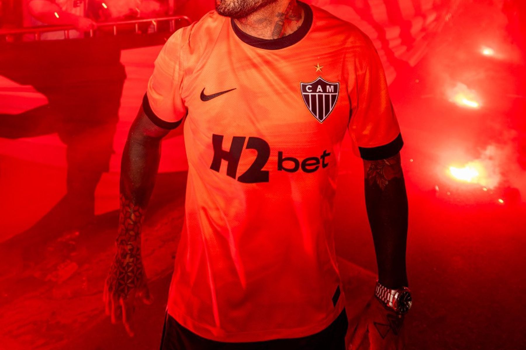 Atlético estreará novo uniforme em duelo com o Santos na Sul-Americana; confira