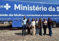 Carreta da Saúde da Mulher iniciou atendimentos em Ouro Preto nesta sexta-feira
