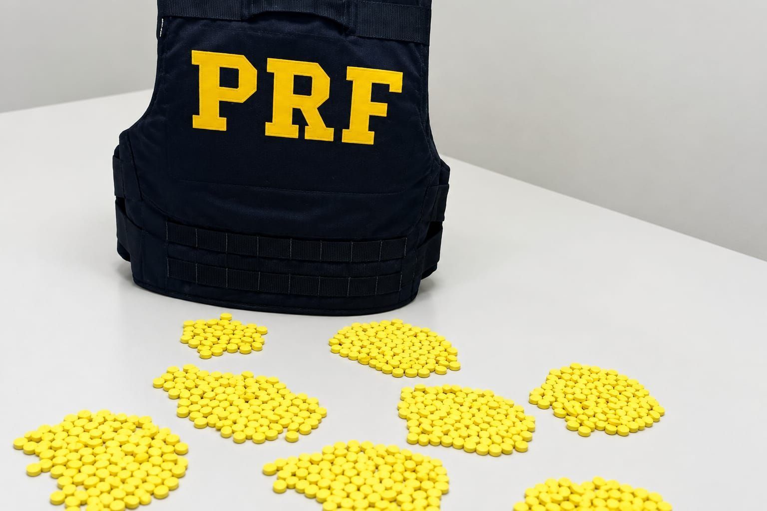 PRF apreende mais de mil comprimidos de ecstasy na BR-040