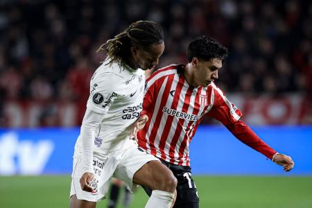 Com ‘gols relâmpagos’, Corinthians e Estudiantes empatam na Libertadores