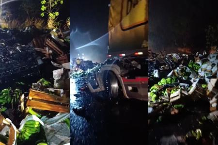 Acidente grave causa morte na BR-135, em MG