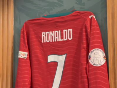 Camisa de Cristiano Ronaldo para Portugal x País de Gales