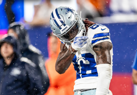 CeeDee Lamb na pré-temporada de 2026 da NFL