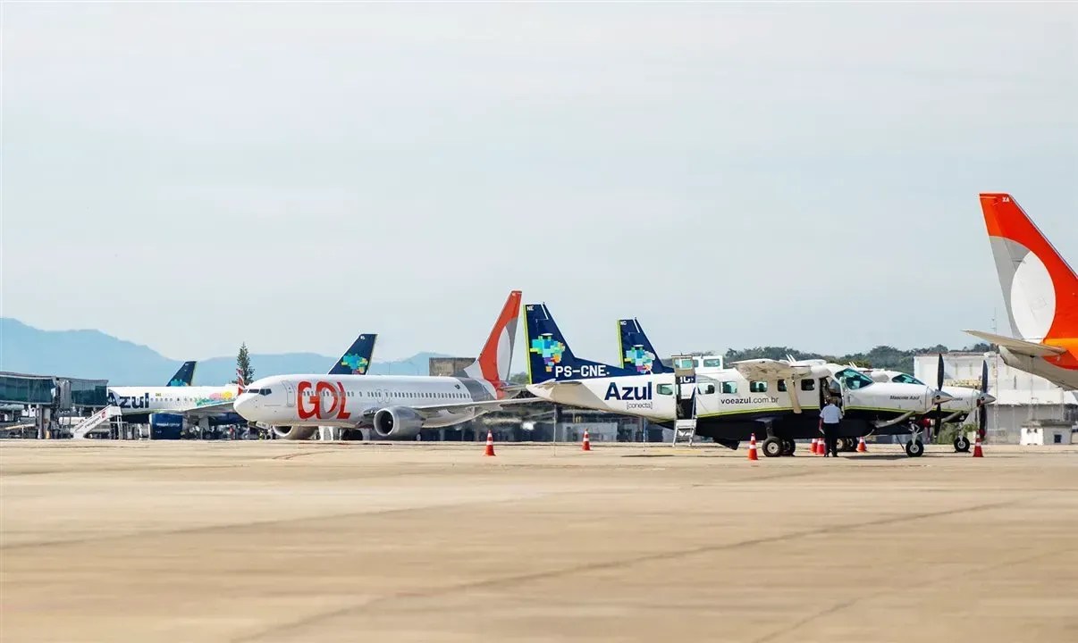 Aviação brasileira movimentou 11,5 milhões de passageiros em agosto
