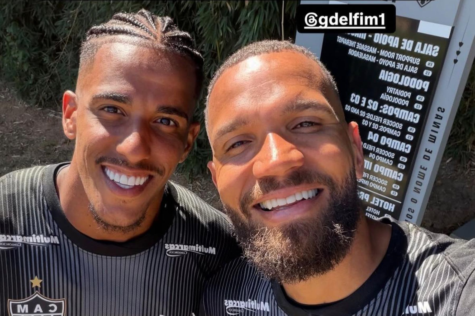 Everson manda recado a Gabriel Delfim após classificação do Atlético na Sul-Americana