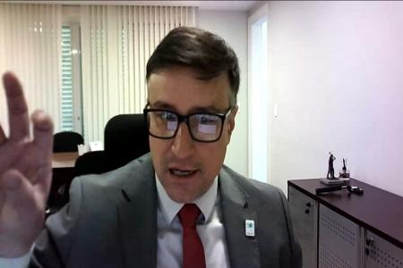 diretor-presidente interino do Instituto Brasileiro de Mineração (Ibram), Pablo Cesário • Reprodução