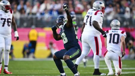 Defesa do Seahawks foi destaque na vitória sobre os Patriots no Super Bowl LX • Divulgação/Seahawks