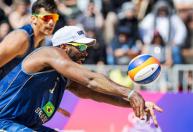 Vôlei: CBV repudia manifestações racistas dirigidas a Evandro nos Jogos Sul-Americanos, na Argentina